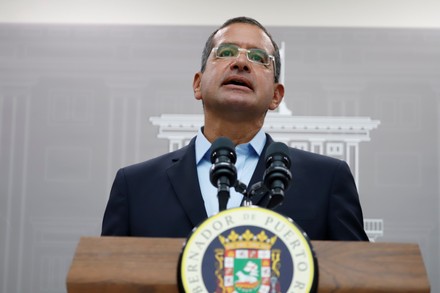 Governor Puerto Rico Pedro Pierluisi Delivers Editorial Stock Photo ...