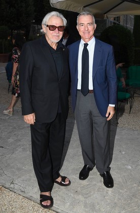 Meeting in honor of Harvey Keitel at the residence of the American ambassador in Rome, Palazzo Taverna, Italy - 28 Jul 2021