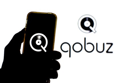 This Photo Illustration Qobuz Logo Seen Editorial Stock Photo - Stock ...