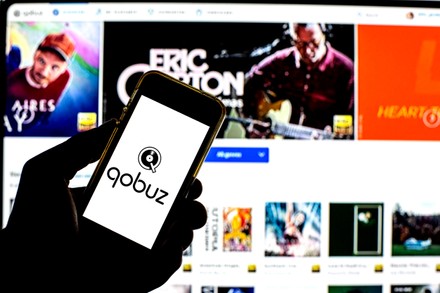 This Photo Illustration Qobuz Logo Seen Editorial Stock Photo - Stock ...