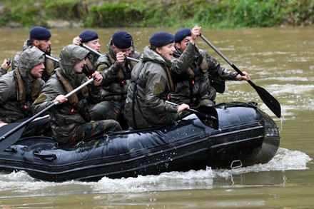 Princess Elisabeth at Commando Training, Marche-les-Dames, Belgium - 27 ...