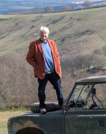 Stanley Johnson on his estate on Exmoor, UK - 15 Apr 2021
