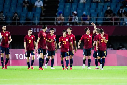 Mikel Oyarzabal Esp Joy After Goal Editorial Stock Photo - Stock Image ...