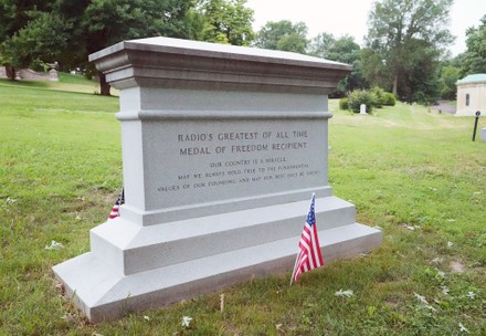 The Gravesite Of Rush Limbaugh, St. Louis, Missouri, United States - 31 Jul 2021