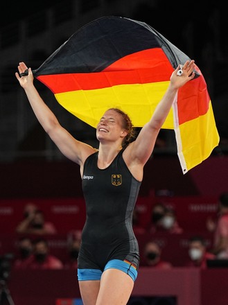 Golden Medalist Aline Rotter Focken Germany Editorial Stock Photo ...