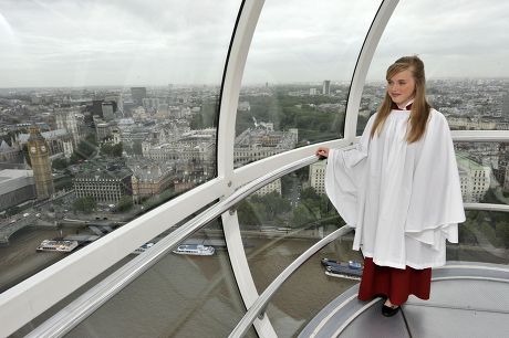 12 year-old Isabel Suckling become's the world's first choirgirl signed to a major record label, London, Britain - 13 Sep 2010