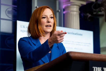 White House Press Briefing with Jen Psaki and Gene Sperling in Washington, US - 02 Aug 2021