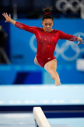 Sunisa Lee Womens Balance Beam Final Editorial Stock Photo - Stock ...