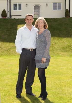 Author Kevin Lewis and his wife Jackie at home in Woldingham, Surrey, Britain - 17 May 2010