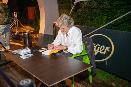 Reinhold Messner Live at the Reading 'Weltberges' and Film 'The Veil Edgine', Dresden, Germany - 05 Aug 2021