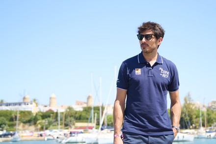 Andres Velencoso visits the yacht club of Palma, Palma de Mallorca, Spain - 06 Aug 2021