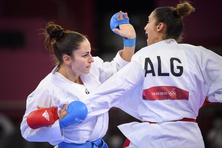 Olympic Games 2020 karate kumite, Tokyo, Japan - 07 Aug 2021 Stock ...