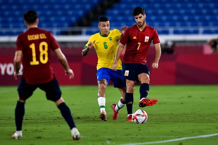 Tokyo, Japan. 31st July, 2021. T'QUIO, TO - 31.07.2021: TOKYO 2020 OLYMPIAD  TOKYO - Paulinho do Brasil during the soccer game between Brazil and Egypt  at the Tokyo 2020 Olympic Games held