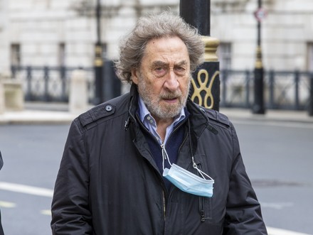 Howard Jacobson out and about, Westminster, London, UK - 09 Aug 2021