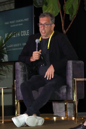 Designer Kenneth Cole speaks at 'Magic Las Vegas 2021', Las Vegas, Nevada, USA - 09 Aug 2021