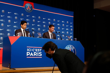 Lionel Messi Press Conference, Football, Parc des Princes, Paris, France - 11 Aug 2021