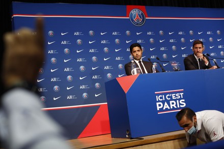 Lionel Messi - Presentation at Paris Saint-Germain, France - 11 Aug 2021