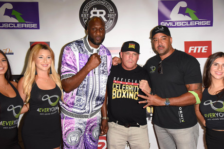 Celebrity Boxing Showdown press conference, Miami, Florida, USA - 11 Aug 2021