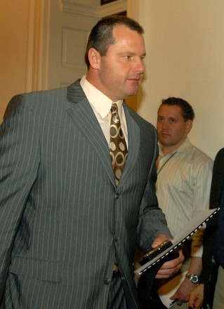 MLB Pitcher Roger Clemens on Capitol Hill in Washington, District of Columbia - 12 Feb 2008
