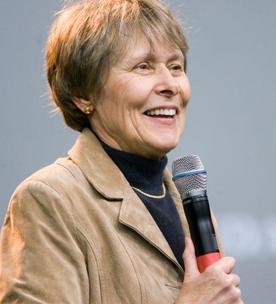 NASA astronaut Dr. Roberta Bondar covers the topic "The Spinning of the Green: A Planet Touched by Life on th Edge" at the inaugural Green Living Show in Vancouver, Bc - 03 Mar 2008