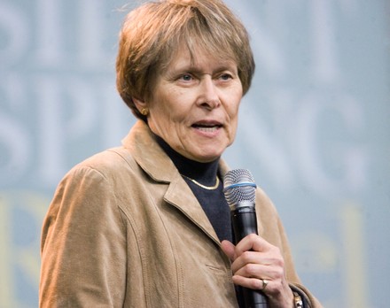 NASA astronaut Dr. Roberta Bondar covers the topic "The Spinning of the Green: A Planet Touched by Life on th Edge" at the inaugural Green Living Show in Vancouver, Bc - 03 Mar 2008