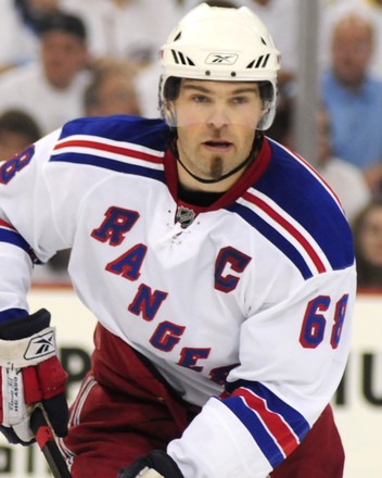 New York Rangers Jaromir Jagr Watches Editorial Stock Photo - Stock ...