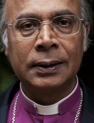 Bishop Michael Nazir-Ali in the grounds of the All Saints church in Orpington, Kent, Britain - 06 Jul 2010
