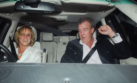 Jeremy Clarkson and wife Frances Catherine Cain out and about, London, Britain - 28 Sep 2010