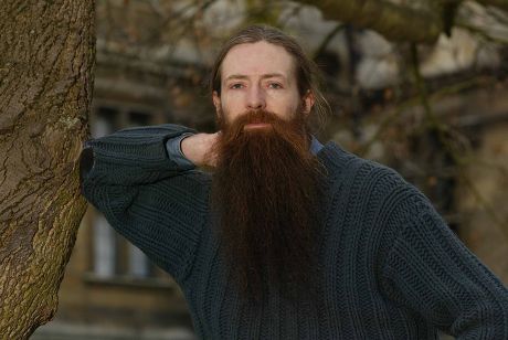 Aubrey de Grey in Cambridge, Britain - 23 Feb 2005