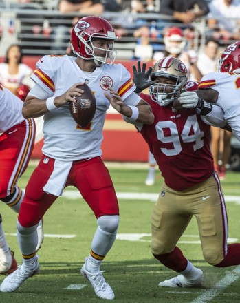 Quarterback Chad Henne of the Kansas City Chiefs looks to pass during