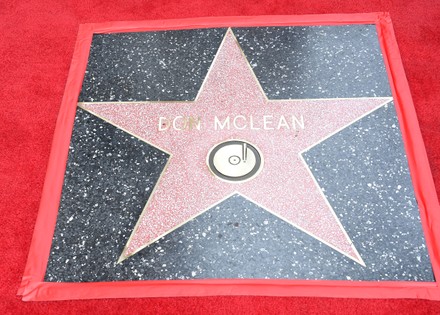 Don McLean Honored with a Star on the Hollywood Walk of Fame, Los Angeles, California, USA - 16 Aug 2021
