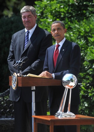 President Obama welcomes the WNBA Champions Detroit Shock to the White House in Washington, District of Columbia - 27 Jul 2009