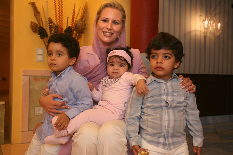 Ayesha al-Gaddafi, daughter of Libyan leader Muammar al-Gaddafi, at her home in Tripoli, Libya - 05 Oct 2010