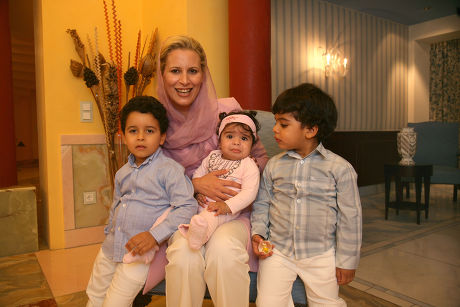 Ayesha al-Gaddafi, daughter of Libyan leader Muammar al-Gaddafi, at her home in Tripoli, Libya - 05 Oct 2010
