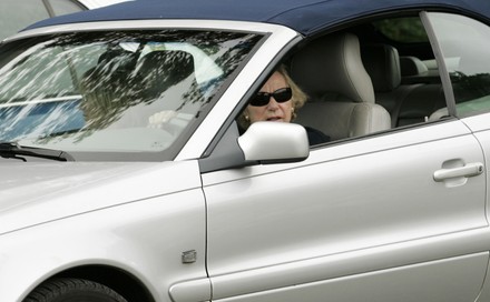 Ethel Kennedy leaves the home of Eunice Kennedy Shriver and Sargent Shriver, Hyannisport, Massachusetts, United States - 12 Aug 2009