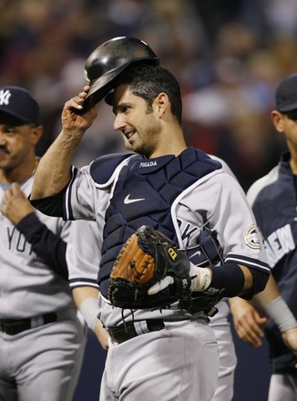 New York Yankee Catcher Jorge Posada Editorial Stock Photo - Stock Image