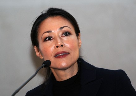 Nbc News Anchor Ann Curry Speaks Editorial Stock Photo - Stock Image
