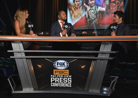 Manny Pacquiao and Yordenis Ugas Fox Sports PBC PPV press conference, Las Vegas, Nevada, USA - 18 Aug 2021