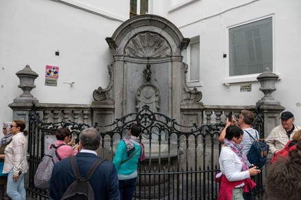 Manneken Pis The Urinating Boy Statue In Brussels, Belgium - 03 Jun 2019