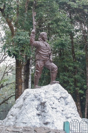 Statue Of Tenzing Norgay In India, Darjeeling - 03 Nov 2018