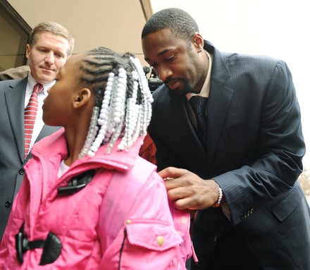 Wizards star Gilbert Arenas arrives for sentencing on gun charges in Washington, District of Columbia, United States - 26 Mar 2010