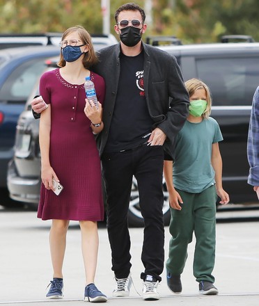 Ben Affleck and family out for a stroll, Los Angeles, California, USA - 18 Aug 2021