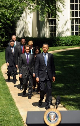 Obama discusses job growth of 290,000 in Washington, District of Columbia, United States - 07 May 2010