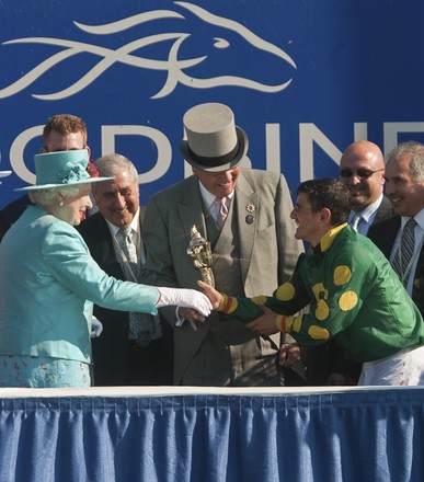 Queen Elizabeth and Prince Philip arrive for Sunday's Queen's Plate Stakes at Toronto's Woodbine racetrack on their Royal Tour of Canada, Ottawa - 05 Jul 2010