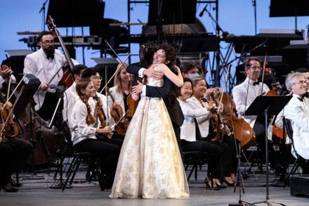 Dudamel Conducts Beethoven and Falla at the Hollywood Bowl, USA - 19 Aug 2021
