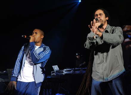 Nas & Damian Marley, London, England - 20 Jul 2010