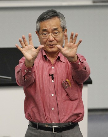 2010 Nobel winner Negishi teaches class in West Lafayette, Indiana, United States - 06 Oct 2010
