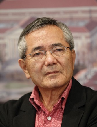 Negishi holds news conference after winning Nobel Prize for Chemistry in West Lafayette, Indiana, United States - 06 Oct 2010