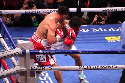 Pacquiao vs. Ugas World Welterweight Boxing Championship fight, Las Vegas, Nevada, USA - 21 Aug 2021