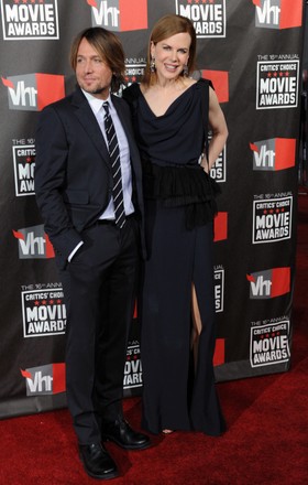 Actress Nicole Kidman Her Husband Musician Editorial Stock Photo